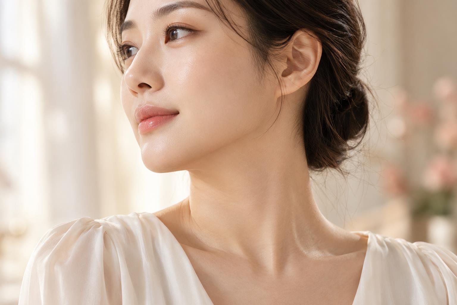 이중턱·턱선·목라인