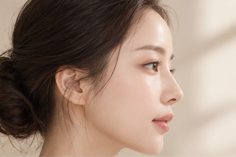 이마 곡선 참고 이미지