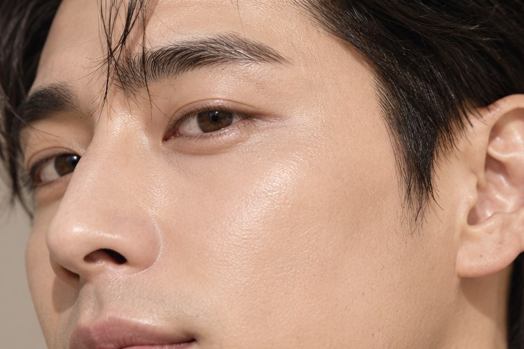 남성 피부 특성 참고 이미지